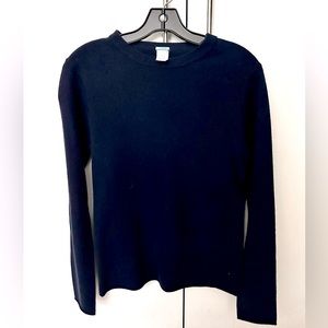JCrew Crewneck Cashmere Sweater - Navy - Size L